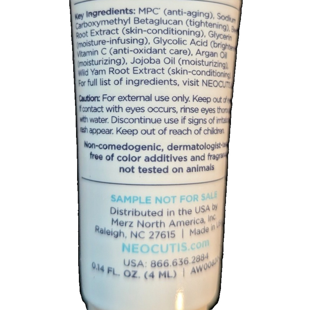 10x NeoCutis Neo Firm Neck & Decollete Tightening Cream Travel Size 4ml Each - Picture 5 of 6